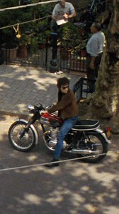 The Triumph T100, a symbol of 1960s bike culture and Bob Dylan’s signature ride. Timothée Chalamet stars and sings as Bob Dylan in James Mangold’s A COMPLETE UNKNOWN. Out in cinemas now. For entertainment purposes only. Do not imitate. https://www.triumphmotorcycles.co.uk/for-the-ride/news/brand/a-complete-unknown?sc_camp=D7C8D8D1B83C48F89DA4763FA8FD9EA8 | Triumph Motorcycles