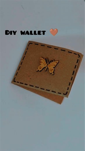 diy wallet // paperwallet #diycrafts #walletmaking #giftideas #giftforhim