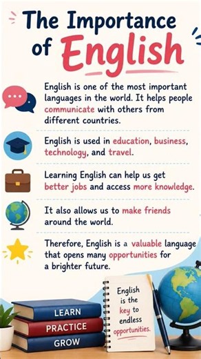 The importance of English #flow English