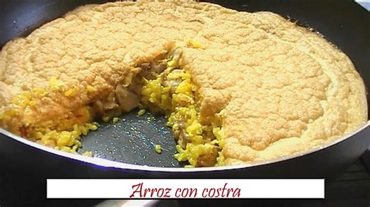Arroz con costra | Receta de cocina en familia