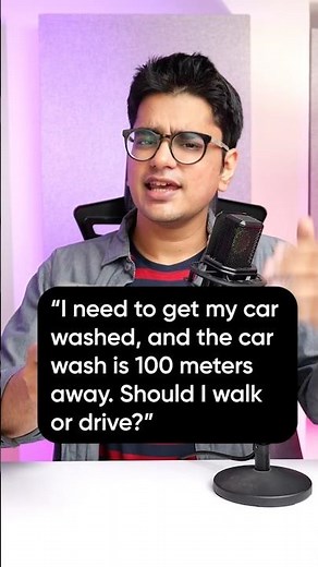 Viral Car Wash Phrase Testing on different AI models: ChatGPT, Gemini, Grok!