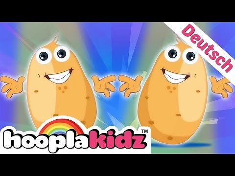 HooplaKidz Deutsch | One Potato Two Potato | eine Kartoffel zwei Kartoffel | Kinderleider