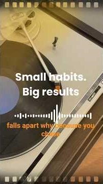 Small Habits!! Big Change 😮 !! Audio Book Summary In English