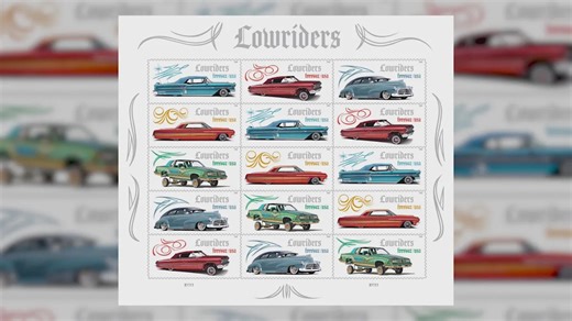 USPS celebrates lowriders, Chicano culture with new Forver stamp collection