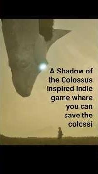 Shadow of the Colossus inspired indie game where you can save colossi - Nyra and the Garden of Moros