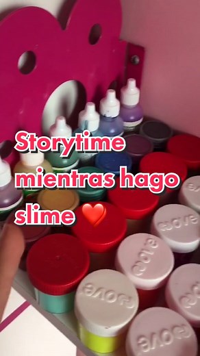 Storytime mientras hago slime 💓 // #fyp #slime #storytime #camislimes