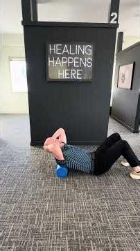 Upper Back Pain? Try This Thoracic Foam Roller Exercise