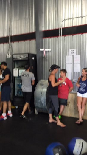 10K views · 2.3K reactions | In 2015 we tried live-streaming our events. They never really got any viewers. @crossfitfenton we couldn’t get the right camera angle, so @coxchadwick casually scaled the wall to get the perfect angle. Anyone spot the former games athlete in the corner? Who was there in 2015? | Lex Artis | Facebook