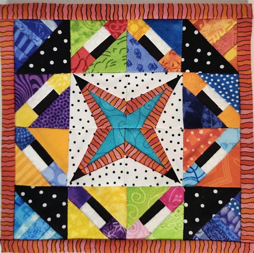 Galaxy , Cotton Frolic Miniature Quilt Pattern - Etsy