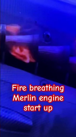 Spitfire Merlin engine start up #spitfire #merlin #merlinengine #engineering #omg #cambercustom #wtf