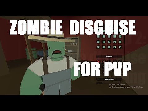 Unturned PvP - Zombie Disguise for PVP