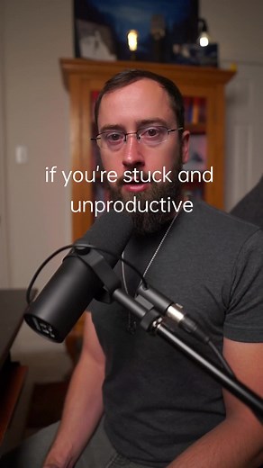 if you're stuck and unproductive #mentalmodels #motivation #mindset #selfdevelopment