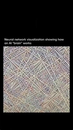 Aero Universal on Instagram: "😲🧠 Most people use AI every day, but very few ever see what is happening inside these systems. This visualization shows a simplified neural network from the inside out, revealing how tiny connections link together into layered structures, where signals pass between artificial neurons and adjust as the system learns from data. Information enters the model on one side, moves through multiple layers, and becomes more refined over time as useful patterns strengthen an