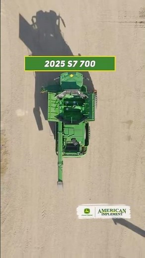 All angles. All power. The NEW John Deere S7 700 combine — farming leveled up 🌾🔥 #johndeere