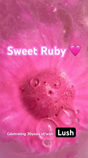 #sweetruby #lushcommunity #lush #pink #lushcosmetics #celebrating30 #lushcommunity #sodapop