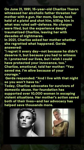 Charlize Theron’s Heartbreaking Childhood Story That Changed Her Life Forever