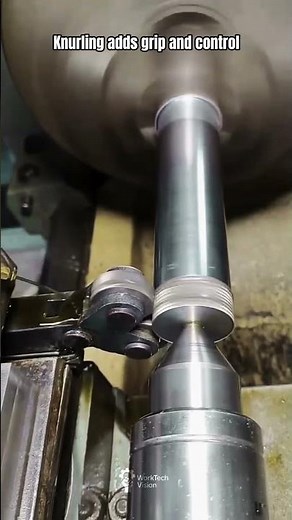 Precision Thread Turning and Knurling on CNC Lathe