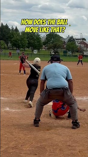She Hit a SCREWBALL?! 🤯 14U Girls Softball Batter His the Ball # fastpitchsoftball
