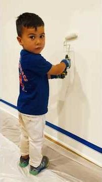 This paint is BUILT different 😮‍🔥Benjamin Moore Scuff-X = walls that actually stay clean