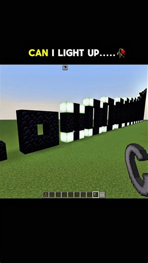 Can I light up...🥀 #minecraft #minecraftshorts