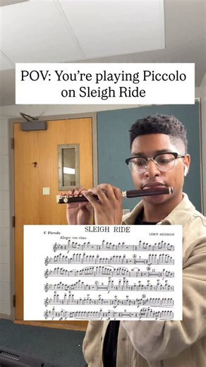 Tyree Wilson on Instagram: "Such a bop honestly! Don’t judge my playing too much, the piccolo is NOT my strongest haha. 😅 . . . #band #bandgeek #classical #classicalmusic #classicalflute #duets #dailypractice #etude #explorepage #fluteandviolin #flute #flutereview #flauta #flote #flüte #flutemusic #musician #musiciansofinstagram #musicmajors #memes #musicmemes #music #orchestra #trend #trending #twoset #twosetviolin #woodwind #woodwinds"