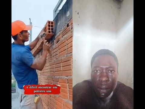 this bricklayer make a relief facade#renovation#construction