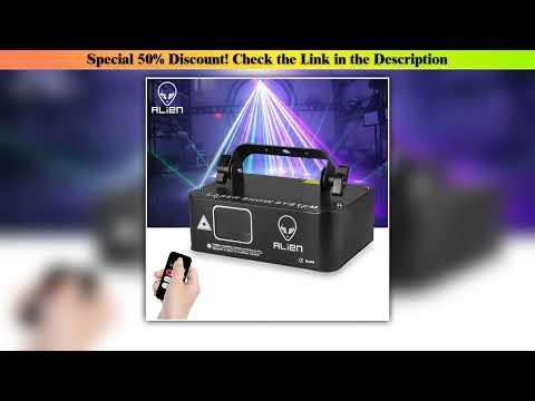 Alien 500mw Rgb — Unboxing (2025): Alien 500mw RGB Laser Beam Line Scanner Projector DJ