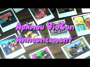 Aphmau Special Announcement at Vidcon!! |New trailer, lyrics, and special guests| ❤️💜