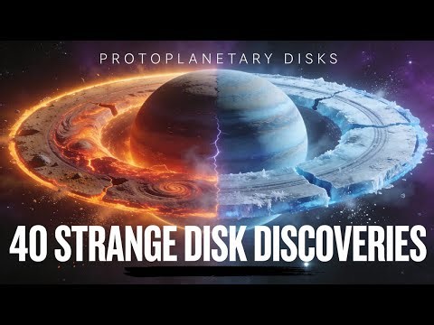 40 Strange Discoveries About Protoplanetary Disks Mapped