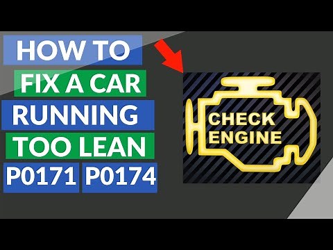 How to Fix a Car Running Lean P0171 and P0174