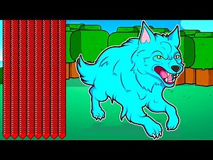 Life of a Wolf in Minecraft!