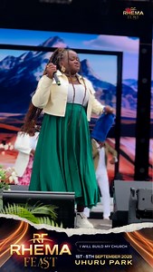 4.9K views · 232 reactions | The hunger is real, the fire is on and we’re just getting started. Come through and be part of what God is doing at Rhema Feast 2025!  Uhuru Park, Nairobi  Sept 1–5, 2025 #IWillBuildMyChurch #RhemaNiYetu #JulianKyula #ruachassemblies #RhemaFeast2025 | Rhema Feast | Facebook