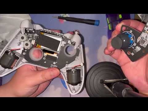 GuliKit King Kong 3 Max - Disassembly, ZR trigger replacement, ABXY face buttons, Reassembly