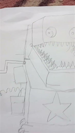 Dangerous robo sketch by hashir art