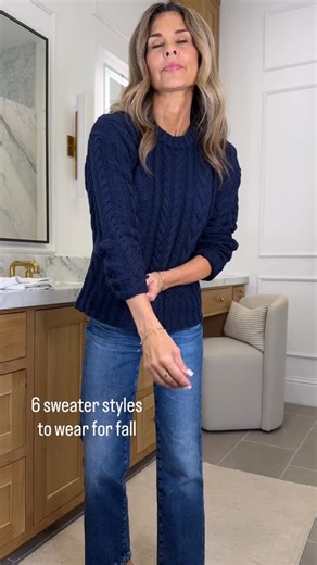 10K views · 221 reactions | 6 SWEATER STYLES for fall! //Tap to ❤️...