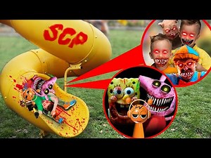 Slide Eater eats Blippi, Vlad and Niki, OIIA cat, Sonic, Peppa pig, John Pork, Train Eater, Bluey