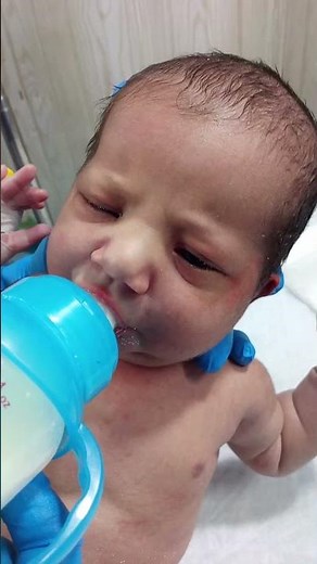 First Formula Feeding to a Newborn Baby in NICU | Proper Technique & Care