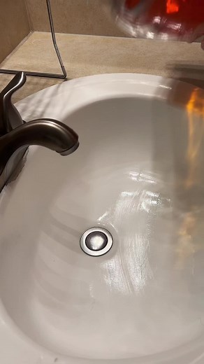 Orange Creamsicle Sponge Squeezing ASMR Cleaning