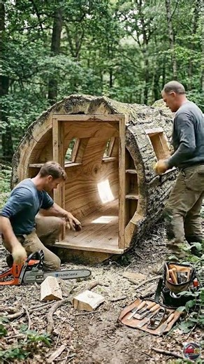 They Built a Magical Forest Library 😱