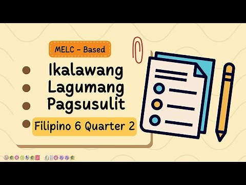 FILIPINO 6 QUARTER 2 SUMMATIVE TEST 2 WITH ANSWER KEY