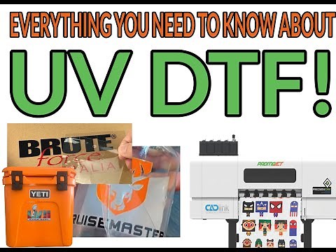 How UV DTF Transfer Printing Works where to buy UV Transfer Machine & UV Commercial Decals