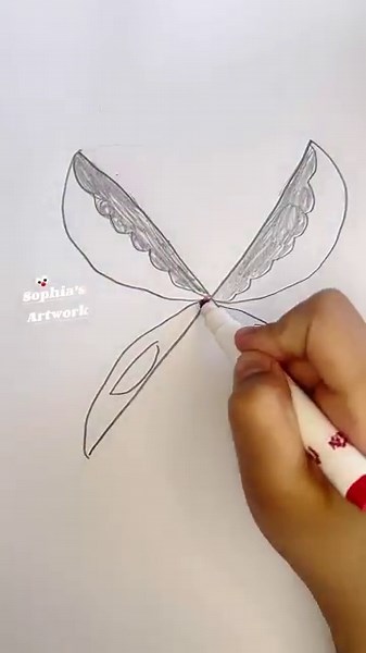 Can a Simple Pair of Scissors Look Beautiful in a Drawing?