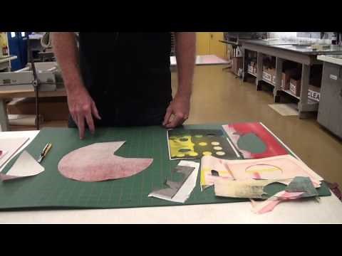 Duncan Dempster, Chine-Collé Demonstration | The Laminated Print: Origins and Process of Chine-Collé