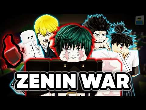 MAKI vs THE ZENIN CLAN In JUJUTSU SHENANIGANS
