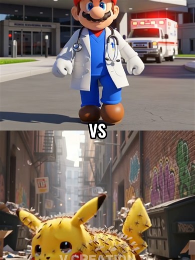 Doctor Mario vs Helpless Pokemon Team (Pikachu, Charmander, Bulbasaur, Squirtle, Snorlax) #mario #doctor #helpless #pikachu #pokemon