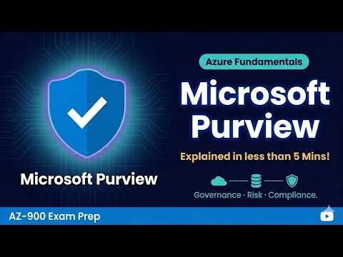 What is Microsoft Purview? Everything You Need for AZ-900 | Azure Fundamentals #az900