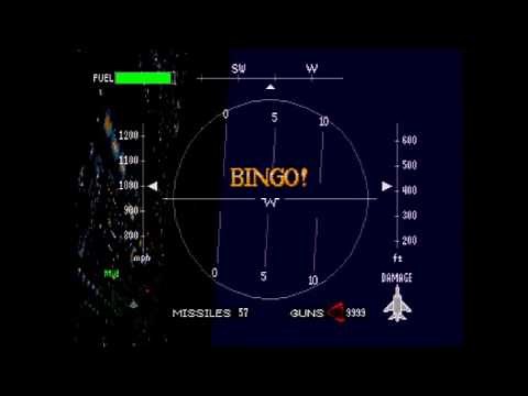 Air Combat (Ace Combat 1) | Mission 4 | Night attack on a coastal city!