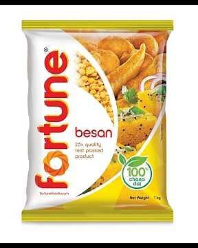 Fortune 100% Chana Dal Besan 1kg Review | Pure Gram Flour for Pakoras & Sweets #besan #fortune