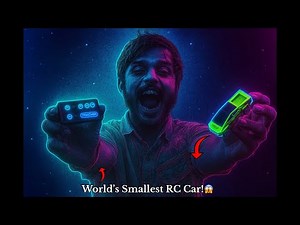 World’s Smallest Remote Control Car Speed Test! Unbelievably – Fun Toy Review -QPKTOYS 🧸