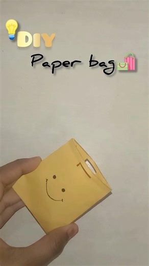 ✨Mini paper bag 🛍️🤗 #shorts #art #youtubeshorts